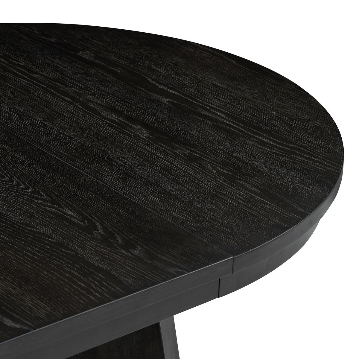 Retro Dining Set (5 pcs) – Espresso Finish