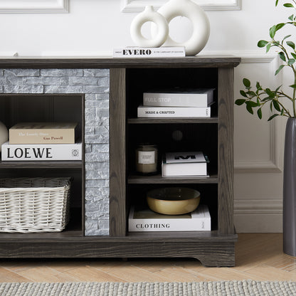 Stone Entertainment Console Gray