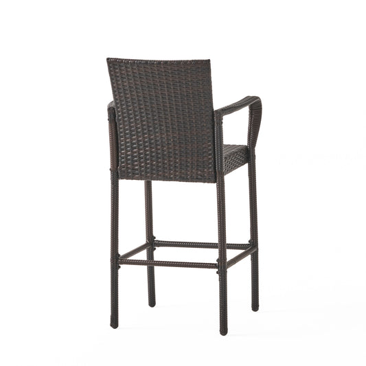 Littleton Modern Barstool – Wood Frame