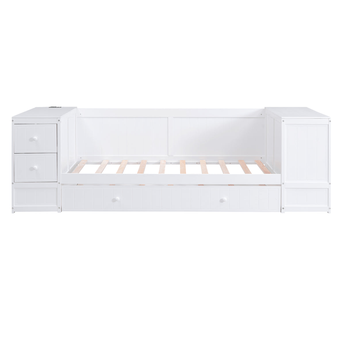 Twin Daybed with Storage White