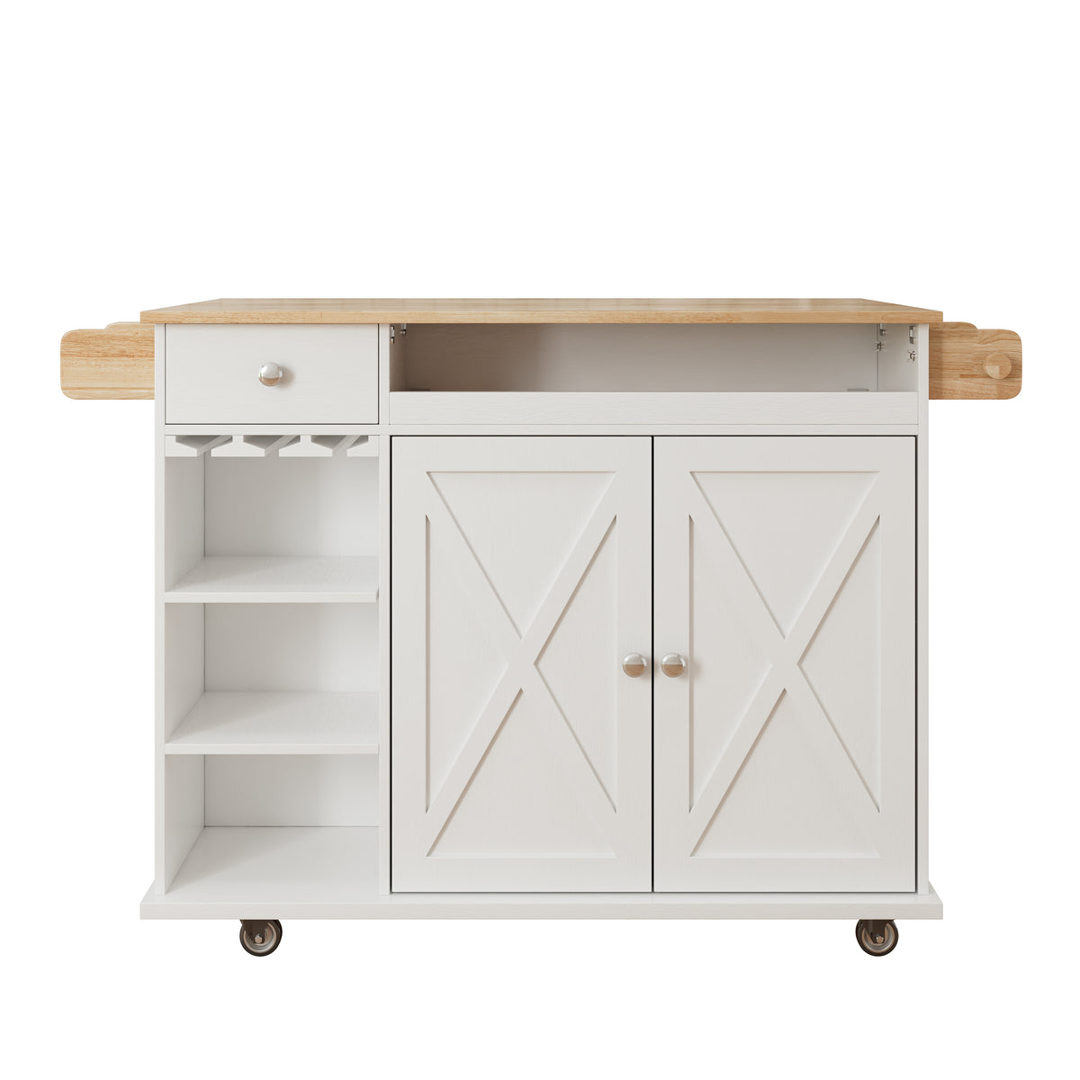 Kitchen Island Cart White Oak