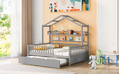 Full House Bed Gray