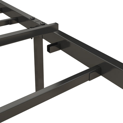Full Platform Bed with USB Charging Station – Gray