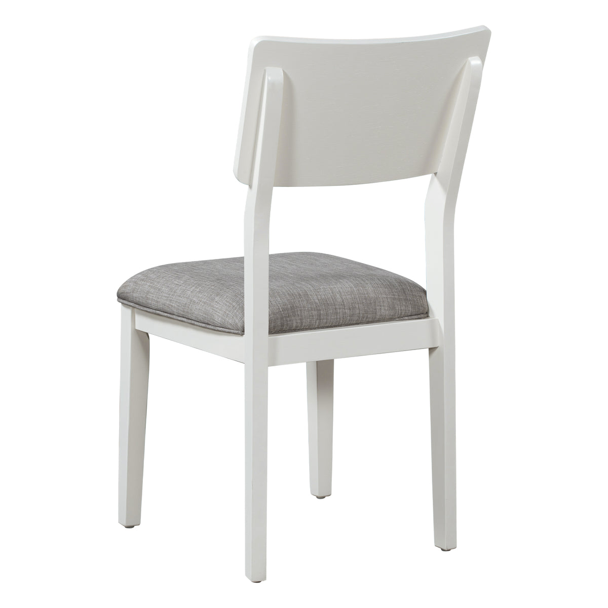 6-Piece Dining Set with Bench White and Gray