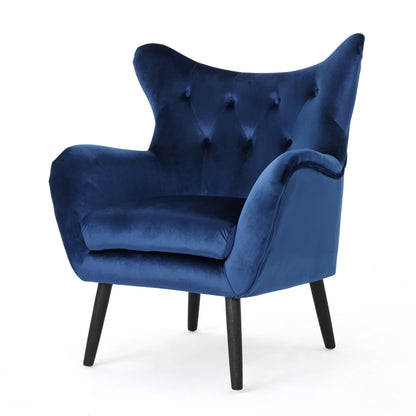 Modern Linen Armchair – Neutral Fabric