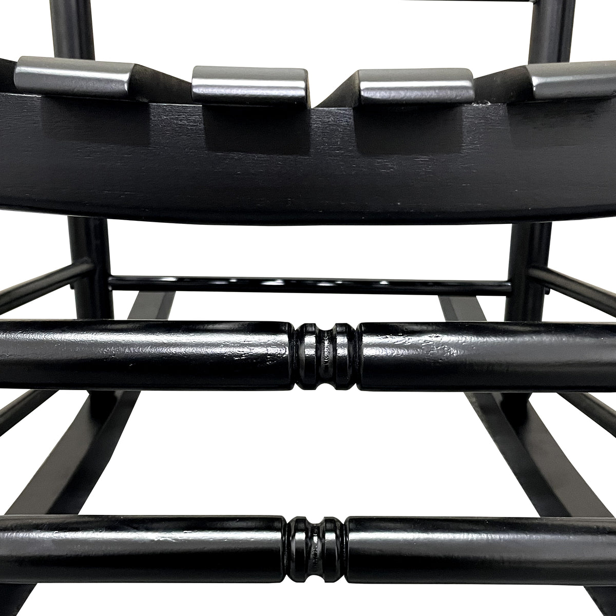 Classic Black Porch Rocking Chair