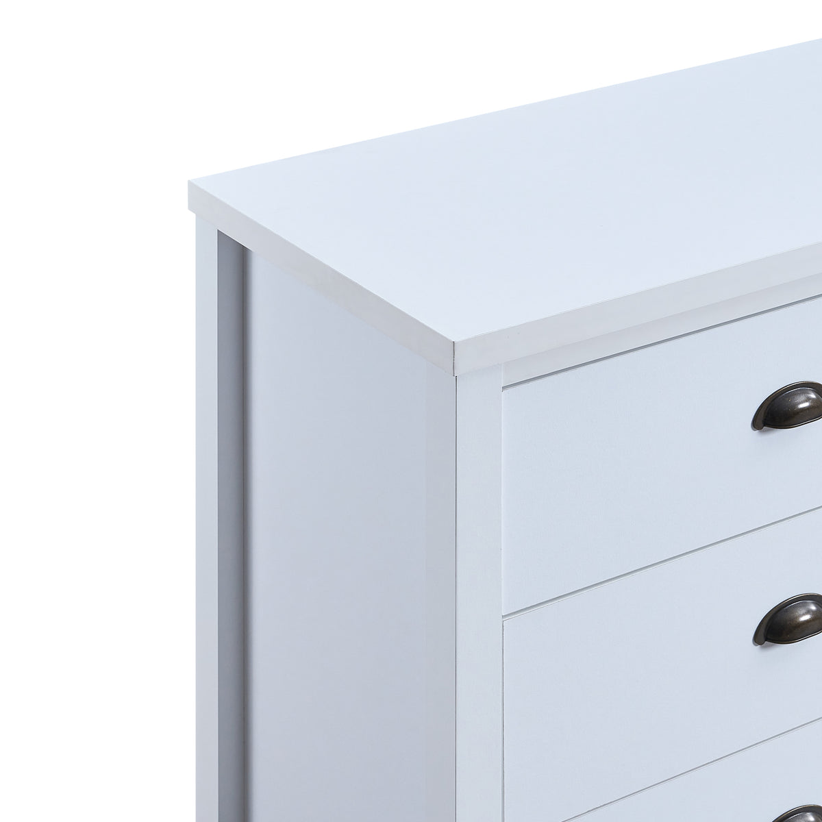 Safari 6-Drawer Dresser White