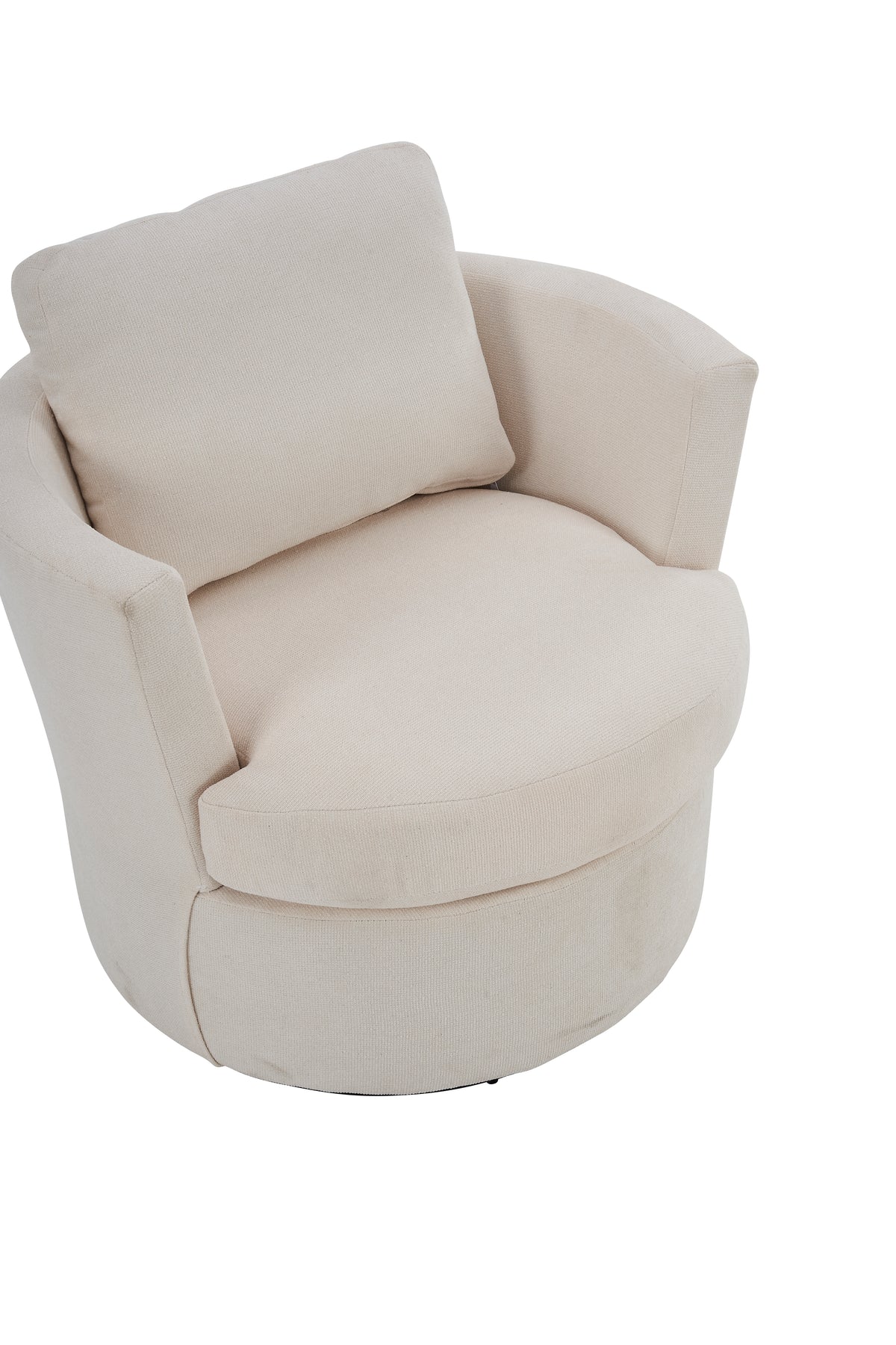 Rotating Club Chair Beige