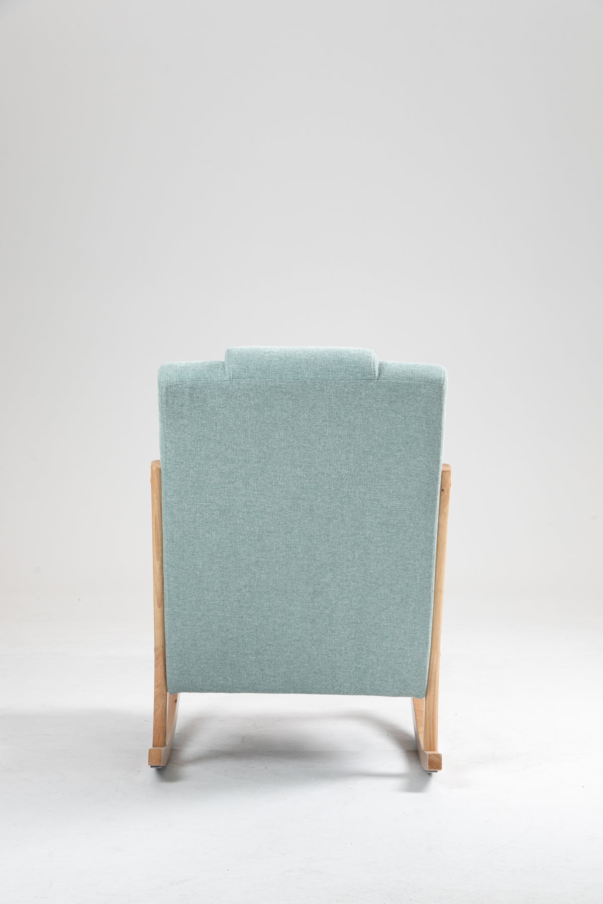 Upholstered Rocking Chair Brown