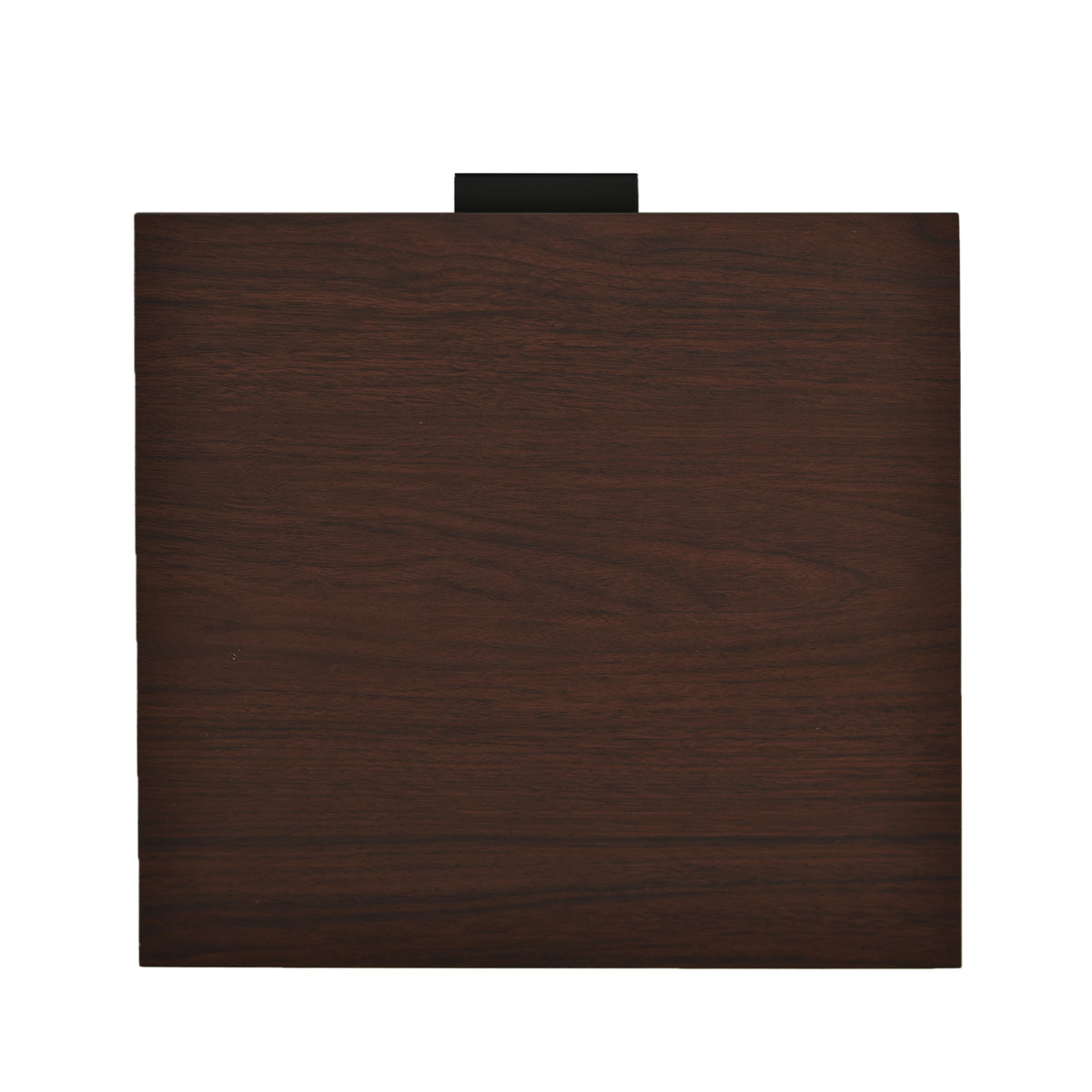 Walnut Tall End Table for Living Room