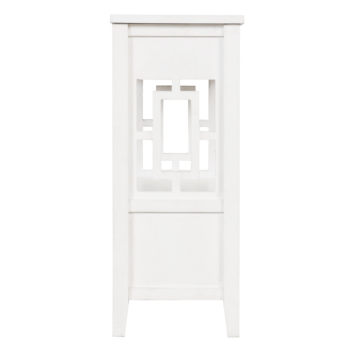 Farmhouse Console Table Antique White