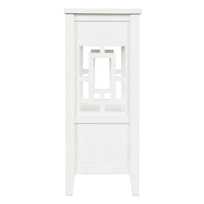 Farmhouse Console Table Antique White
