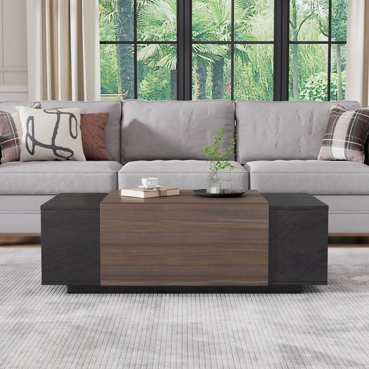 Farmhouse Coffee Table Armando Black