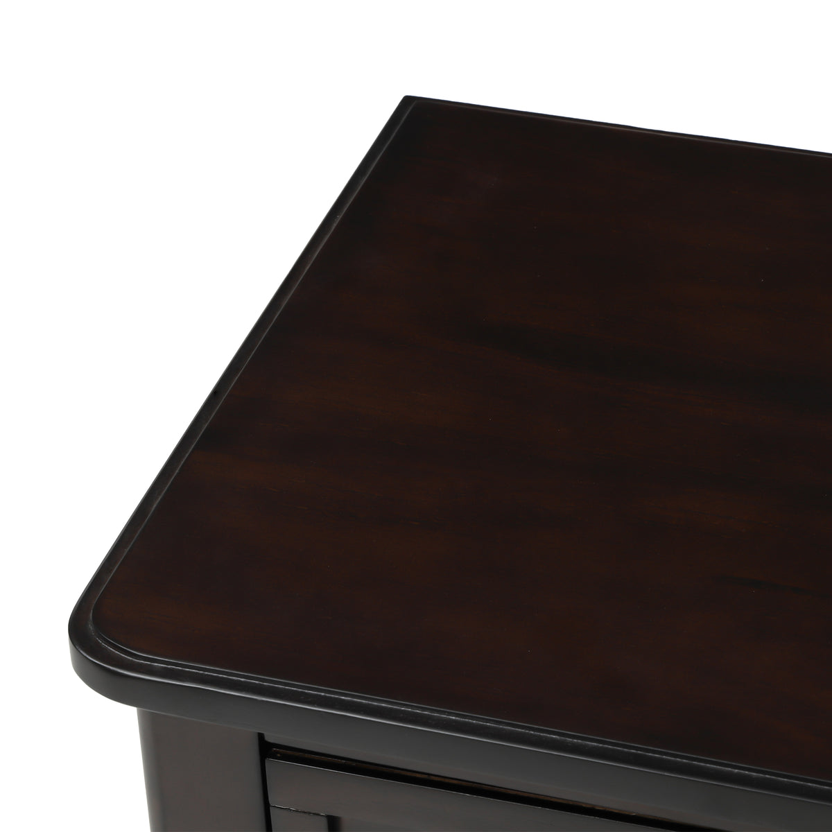 Console Table with Drawers Espresso