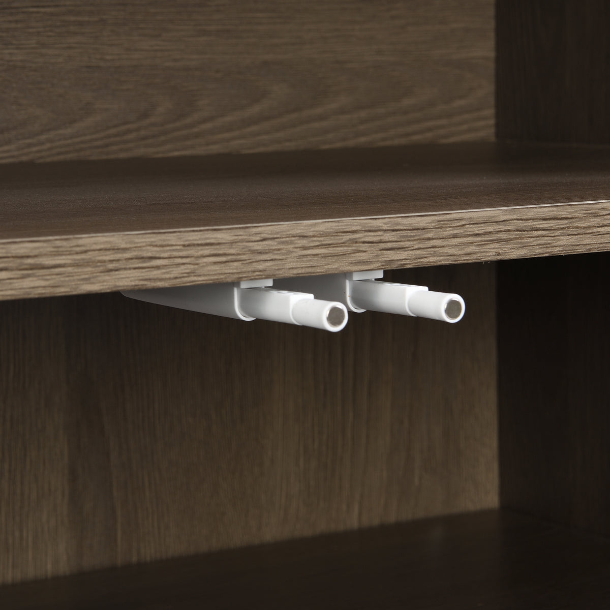 Shoe Cabinet with Soft Cushion Seat and Shelves