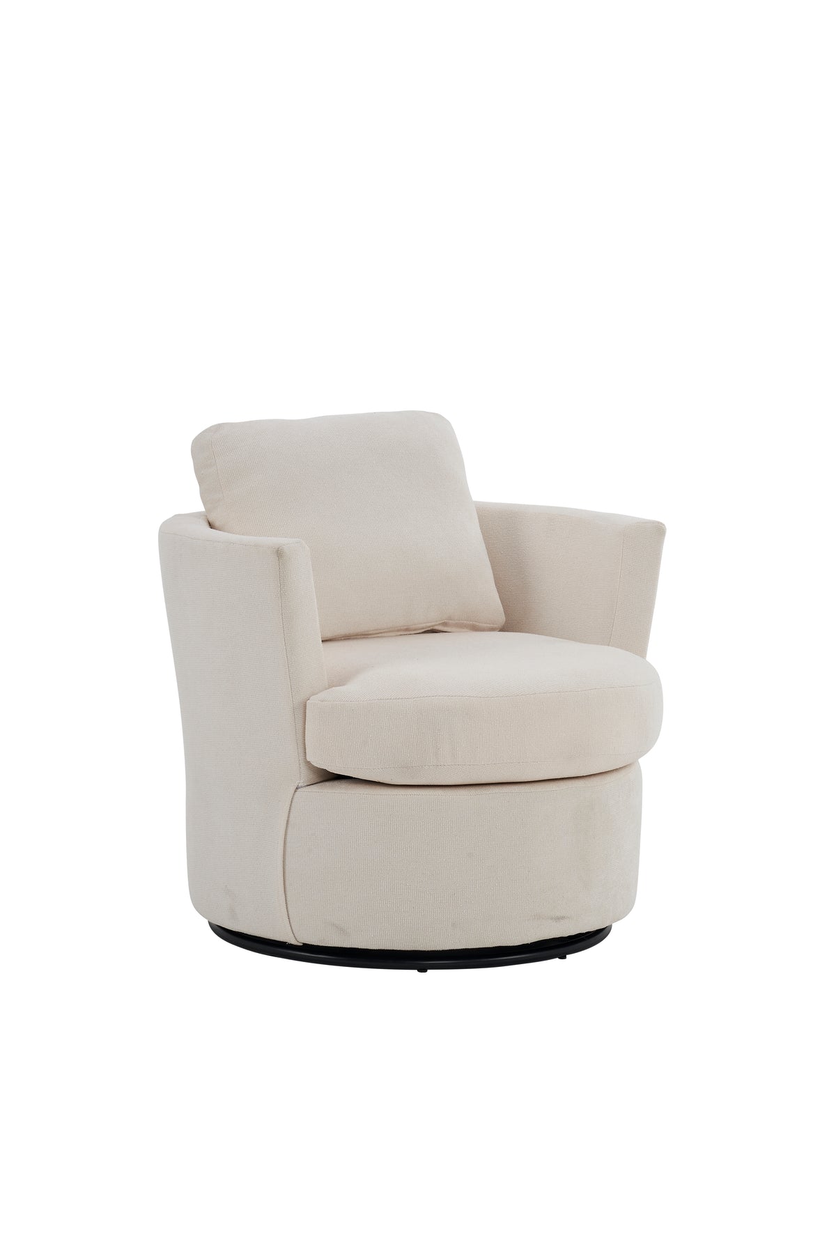 Rotating Club Chair Beige