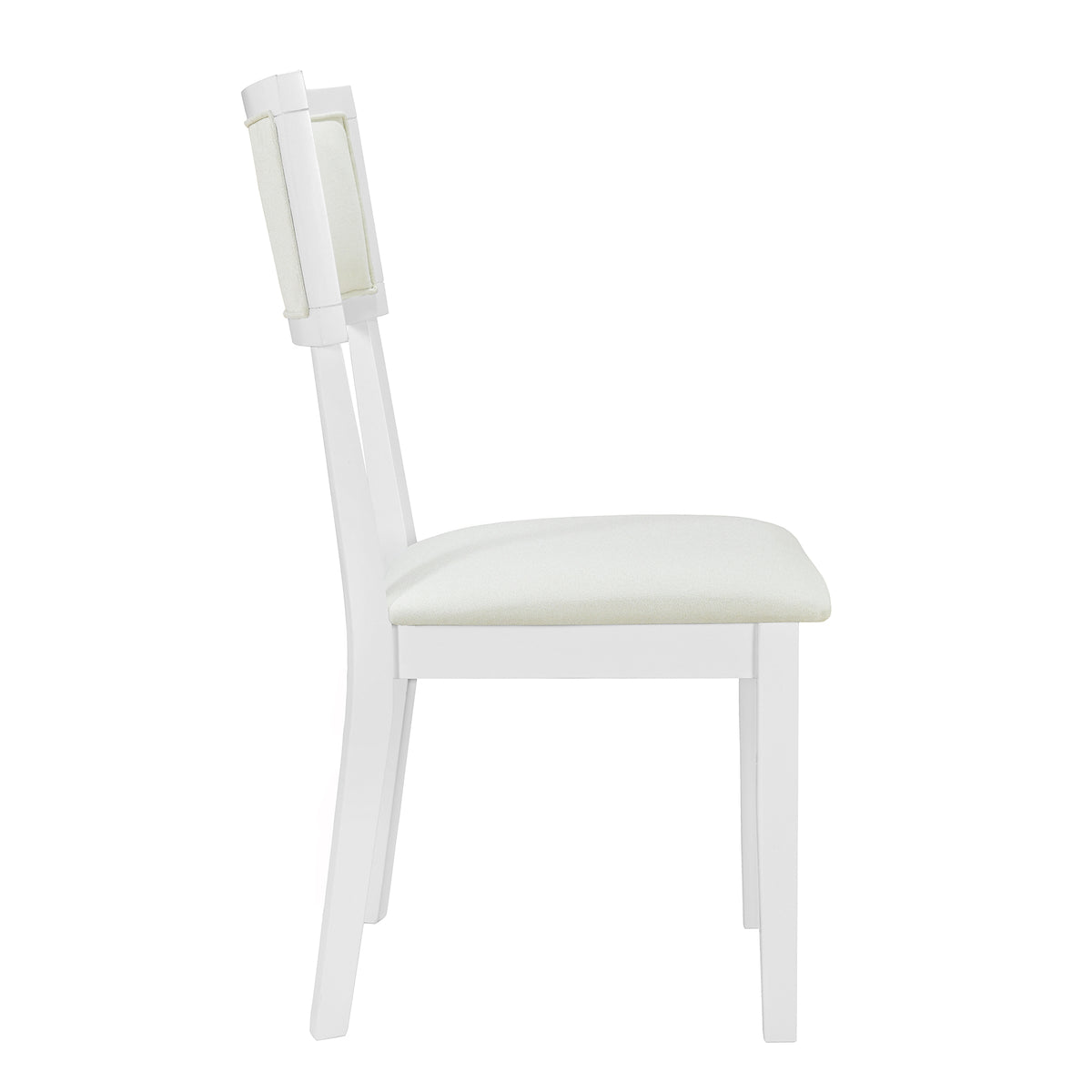 Topmax Farmhouse Dining Set (6 pcs) – White