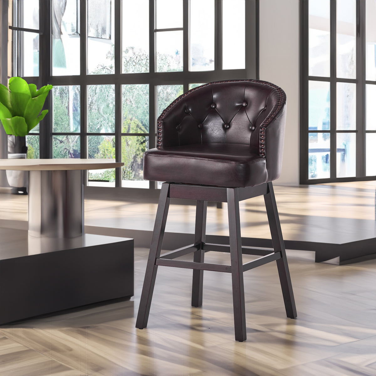 Ogden Swivel Barstools Set of 2