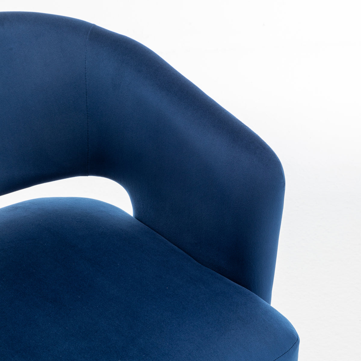 Velvet Swivel Club Chair