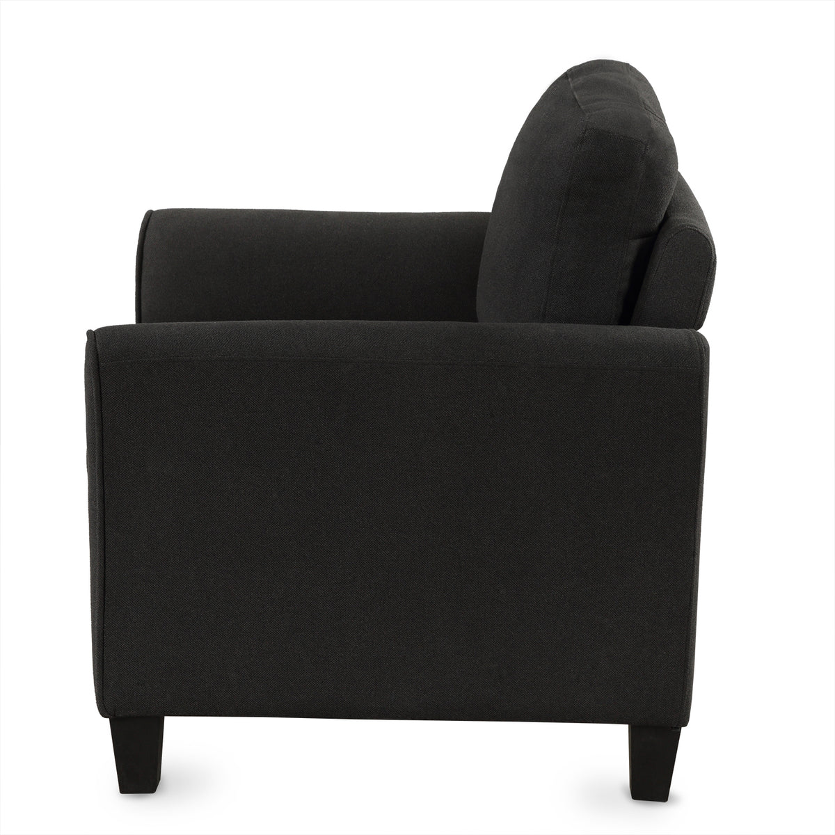 Recliner Armchair Black Finish