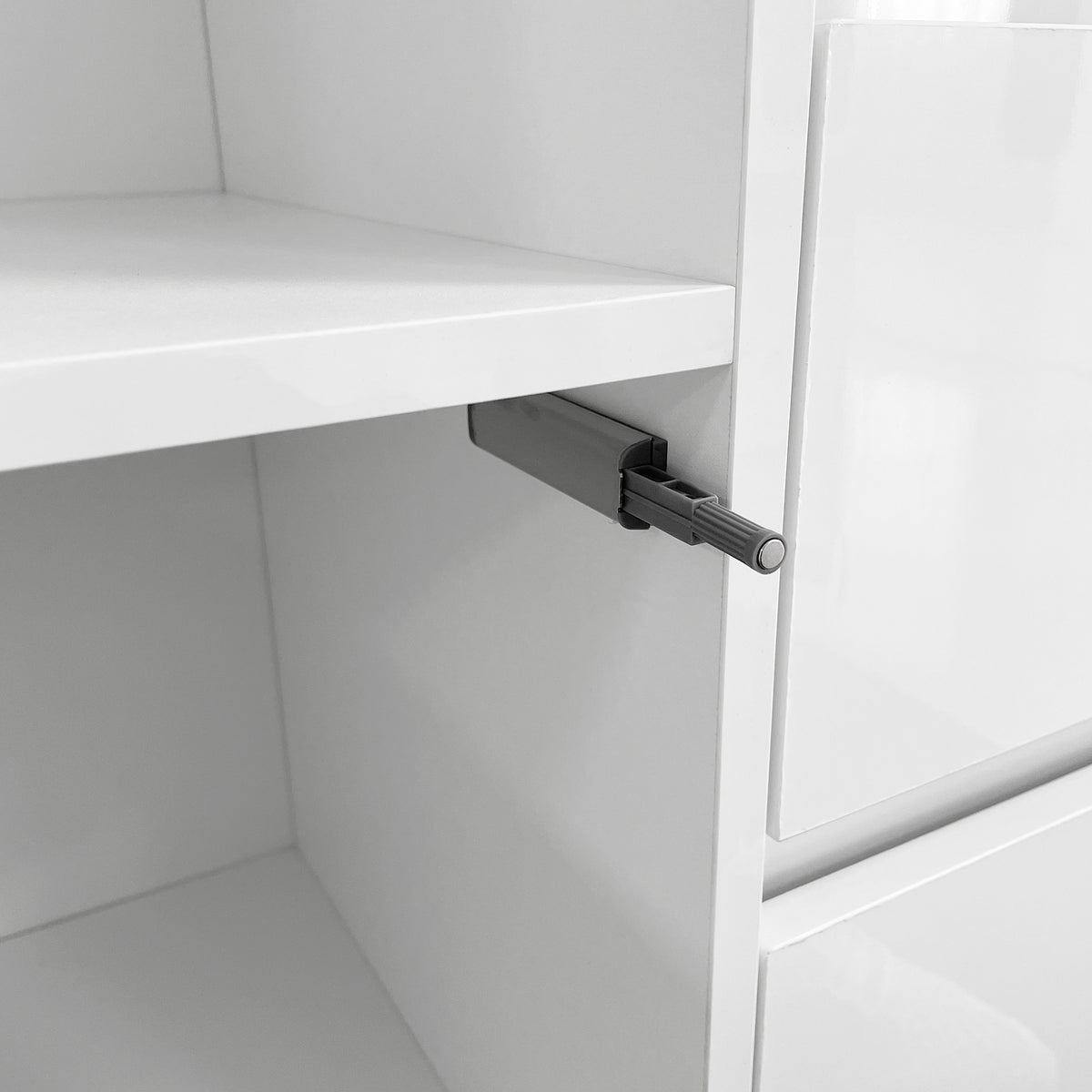 Modern LED Sideboard Cabinet White Gloss