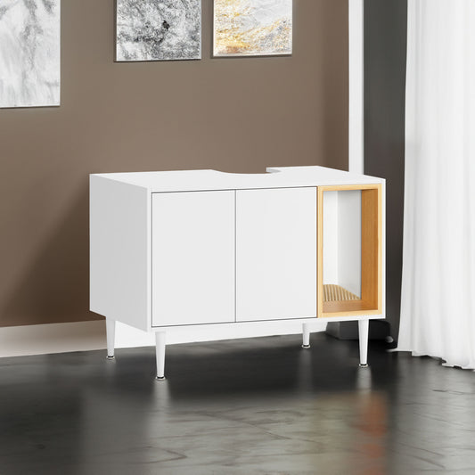 Dual-Use Bathroom & Cat Cabinet