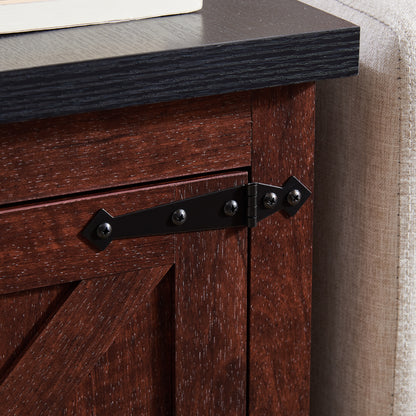 Farmhouse Nightstand – Oak Finish