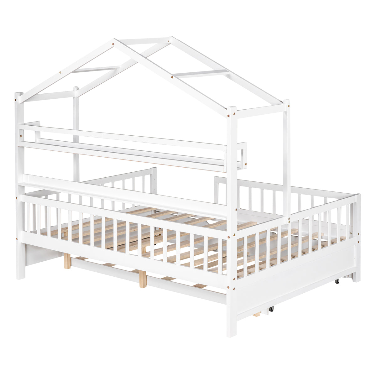Full House Bed White