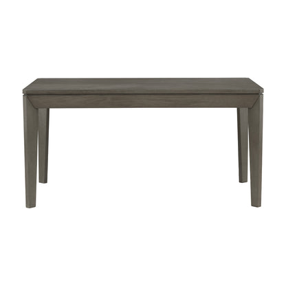 6-Piece Farmhouse Dining Set Beige Gray