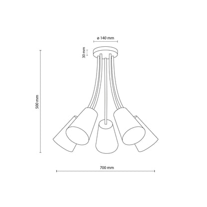 WIRE Ceiling Lamp 5