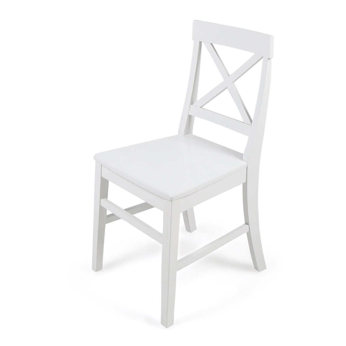 Roshan Farmhouse Dining Chairs Set of 2 White