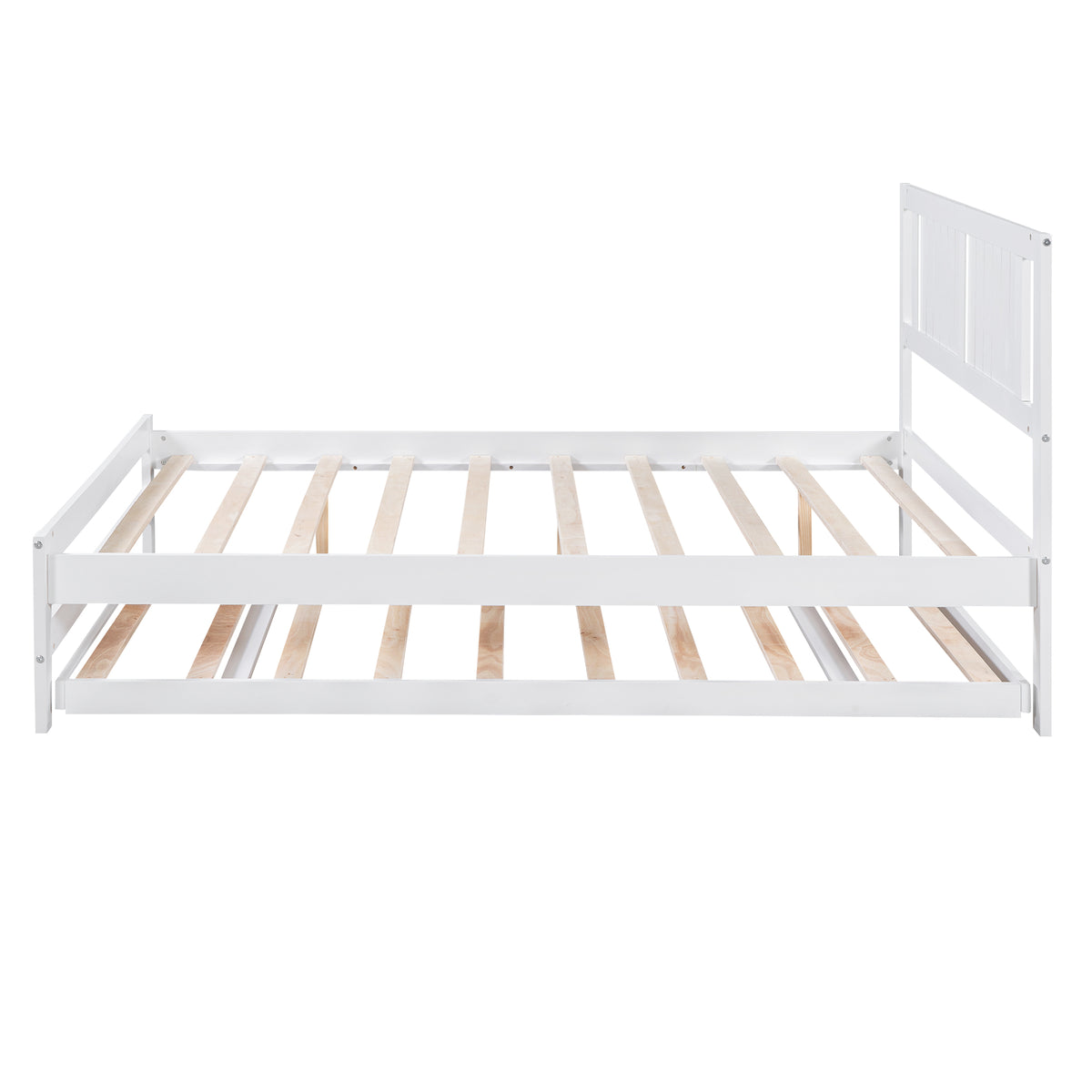 Adjustable Platform Bed Frame White