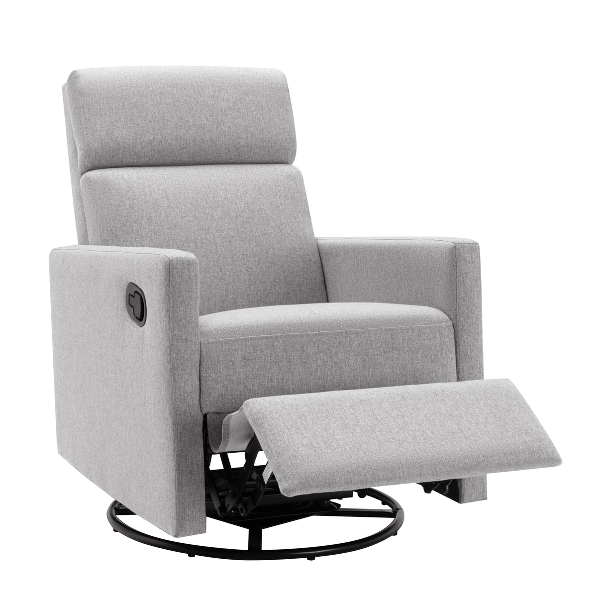 Upholstered Rocker Chair Gray