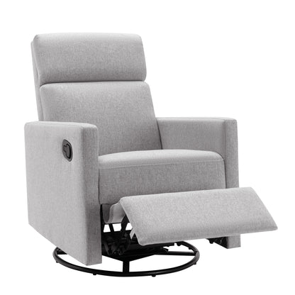 Upholstered Rocker Chair Gray