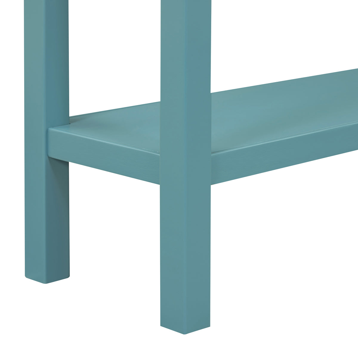 Rustic Turquoise Entryway Console Table – 60”