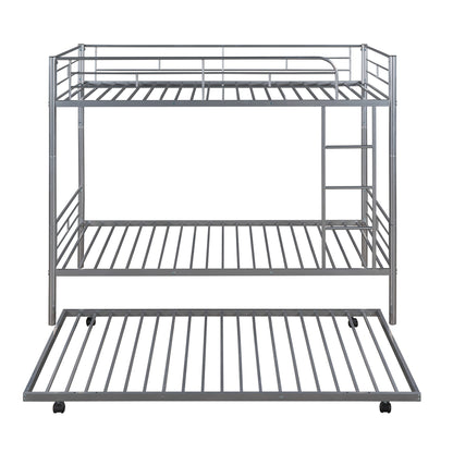 Twin Over Twin Bunk Bed White