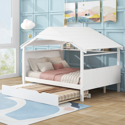Full House Bed White