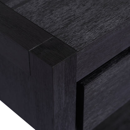 U-Style Entryway Console Table – 2 Drawers