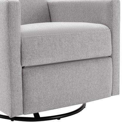 Upholstered Rocker Chair Gray