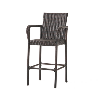 Littleton Modern Barstool – Wood Frame