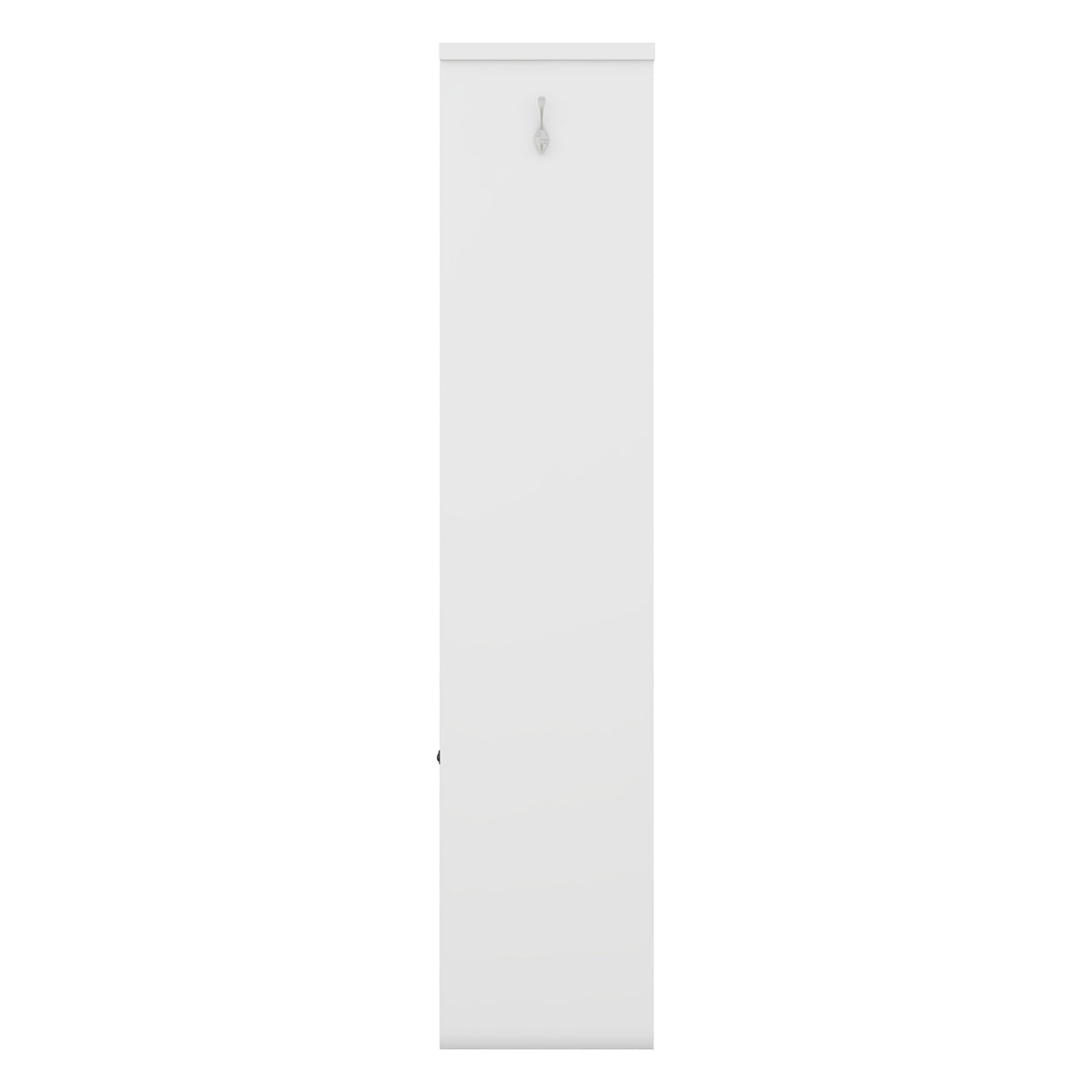 Hall Tree Storage Cabinet White