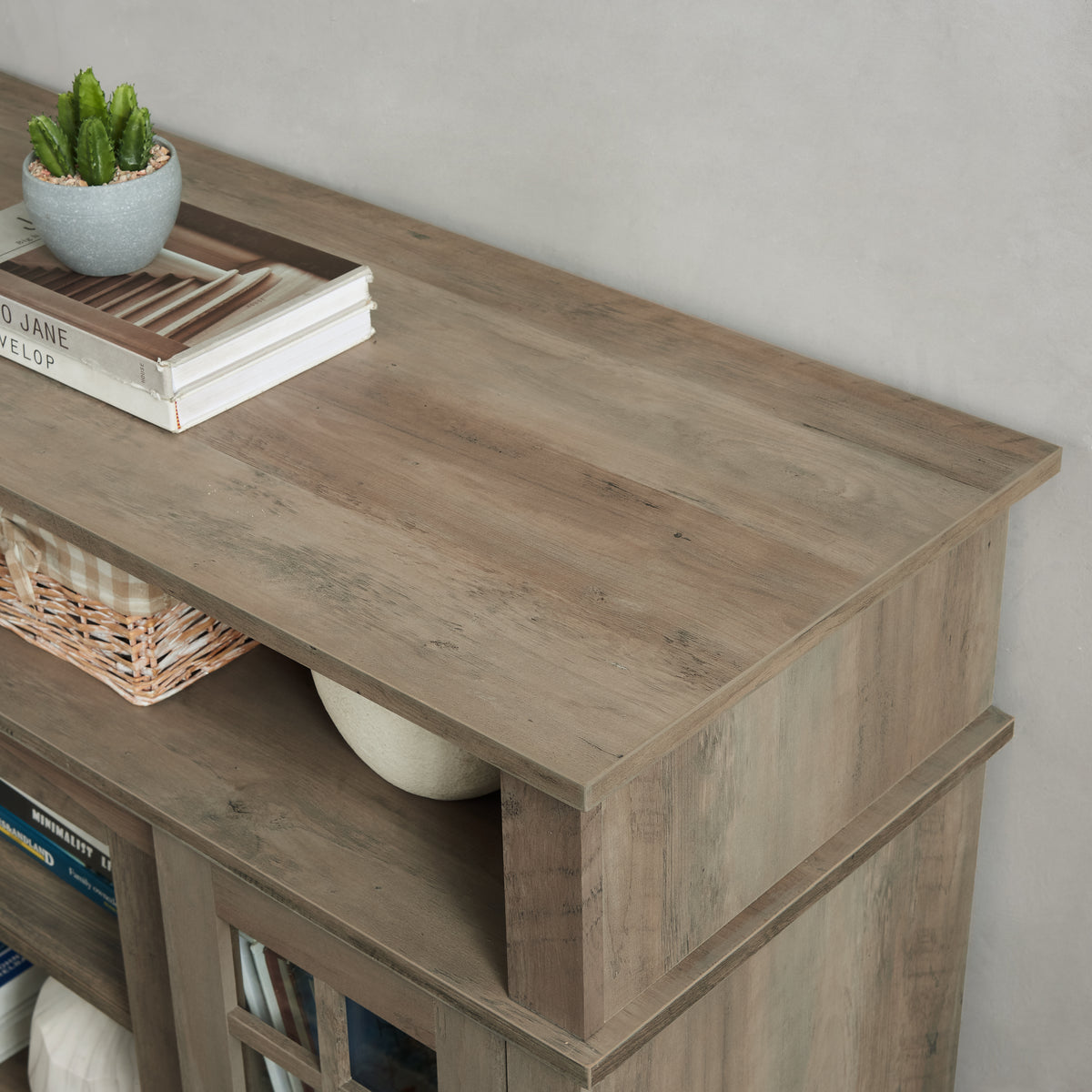 Classic TV Stand for TVs Up to 65" Gray