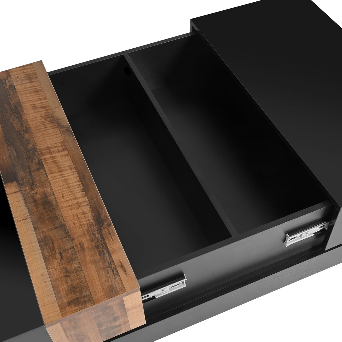 On-Trans Gloss Coffee Table with LED Base