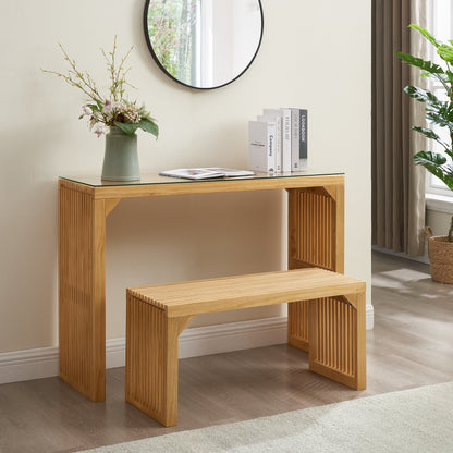 Natural Pine Dining Table Set