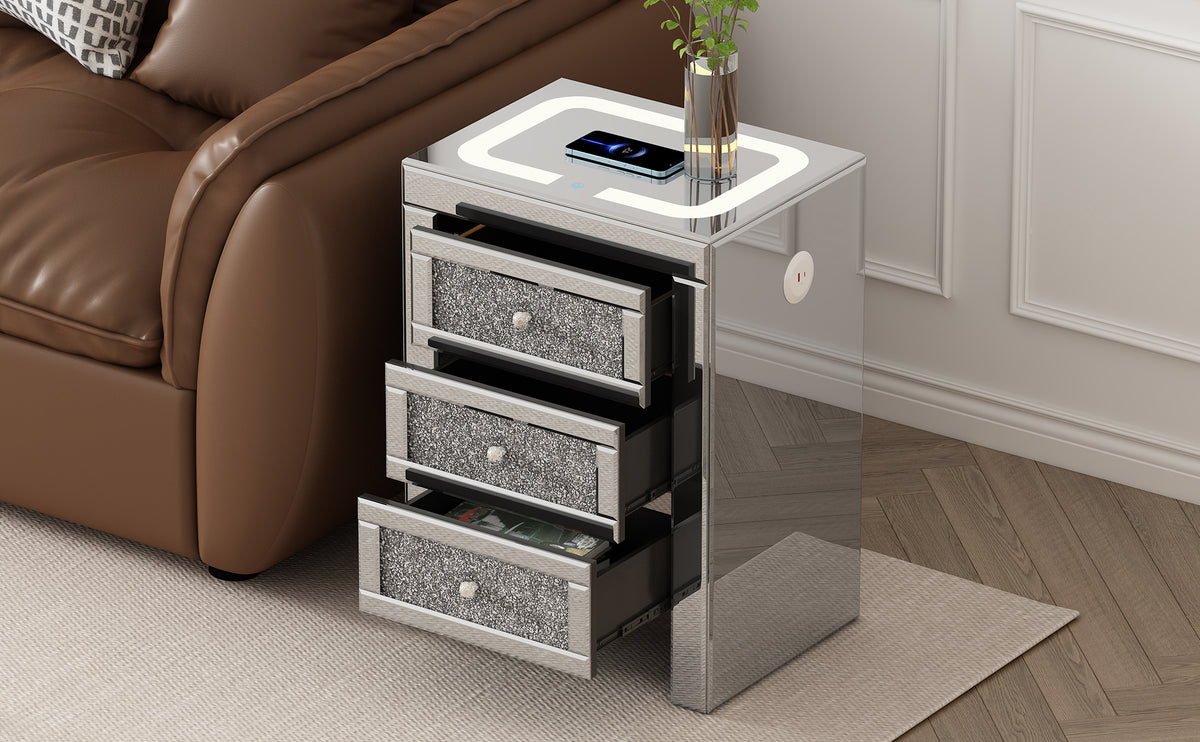 Silver Mirror Coffee Table