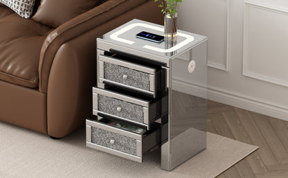 Silver Mirror Coffee Table