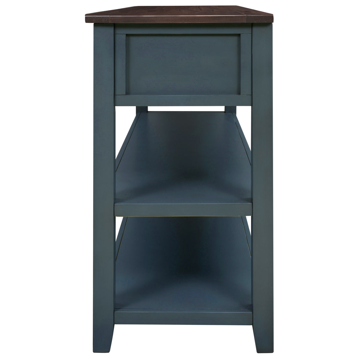 Retro Console Table Navy