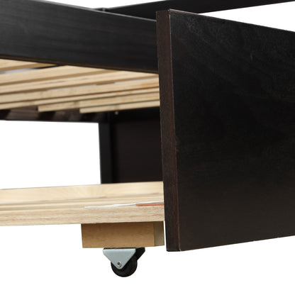 Espresso Twin Daybed with Trundle