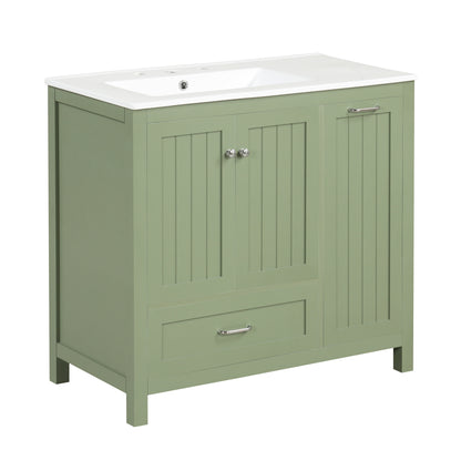 36-Inch Bathroom Vanity with Sink and Drawer