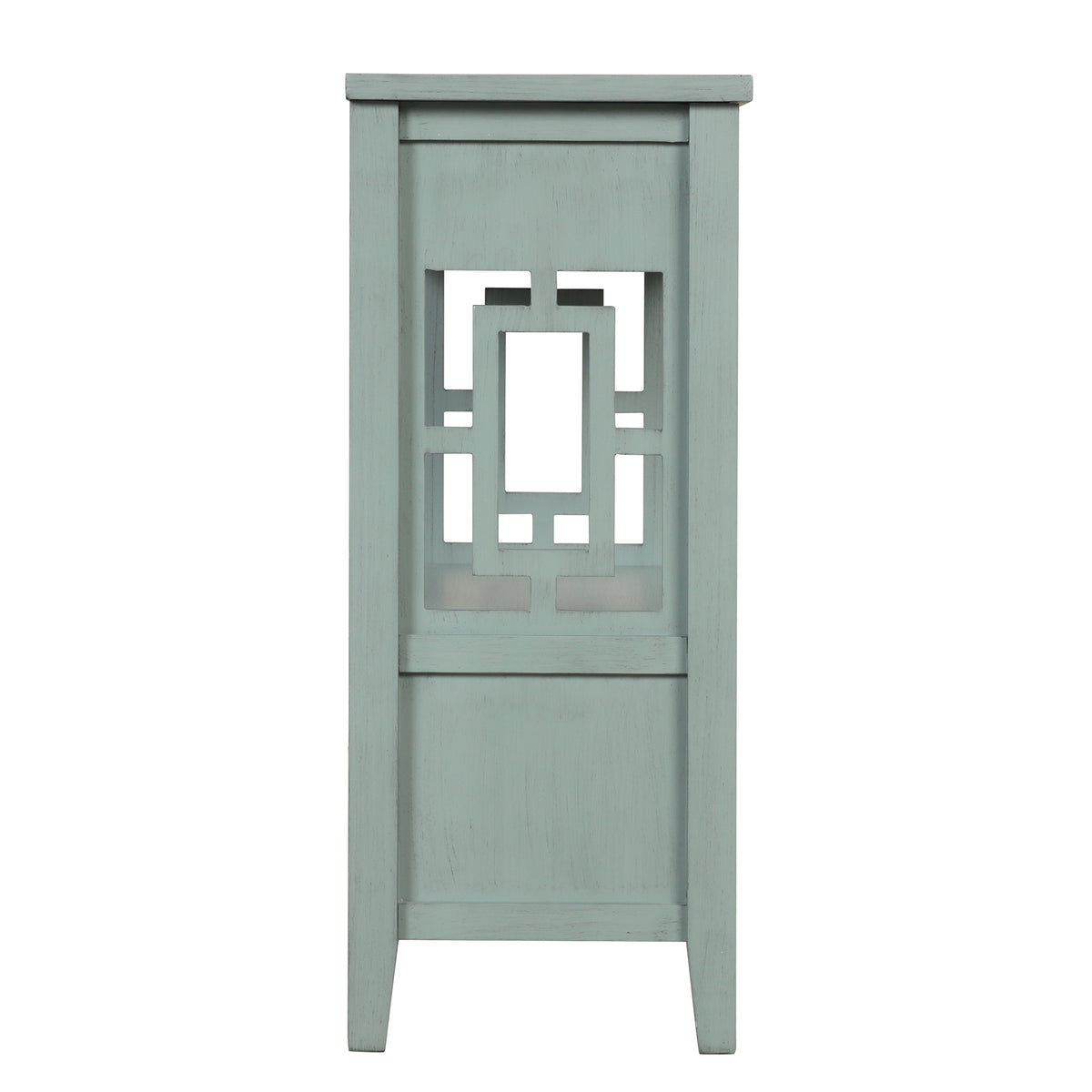 Farmhouse Console Table Blue